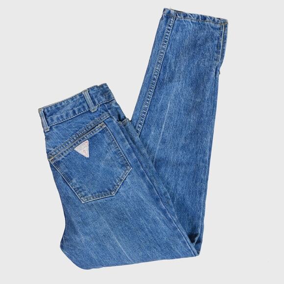 Vintage 80s Guess Original 3-zip Marilyn Jeans Slim Fit Tapered Leg Jeans XS